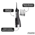 Charger l'image dans la galerie, Irrigateur Buccal Hygiène Parfaite avec 3 modes de nettoyage, élimine 99% de la plaque dentaire et offre une haleine fraîche.