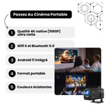 Charger l'image dans la galerie, Projecteur Cinéma portable Projecteur Cinéma portable