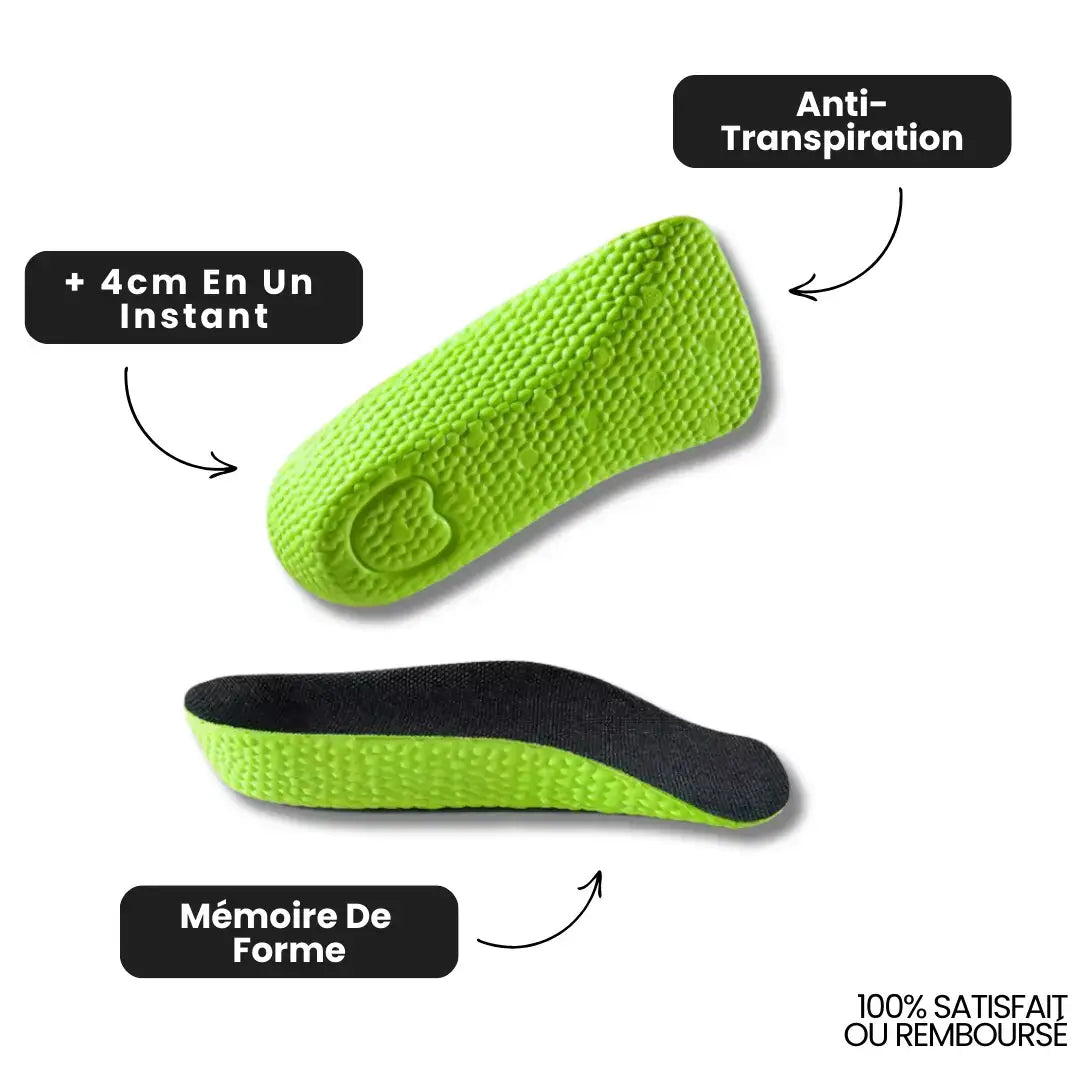 Semelles Invisibles - Gagner +4cm En Toute Discrétion