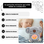 Charger l&#39;image dans la galerie, Peluche Anti-Stress avec Respiration Pour Bébé aide à s’endormir avec sons relaxants et lumière douce.
